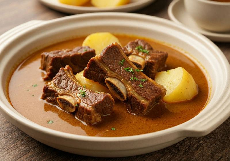 Cantonese Beef Ribs Curry with Potato