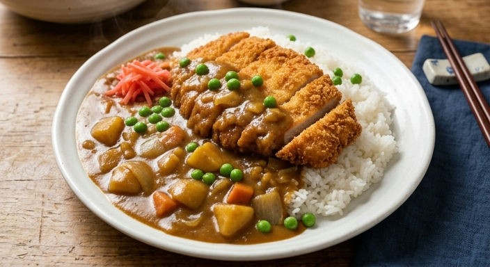 Japanese Chicken Katsu Curry Rice
