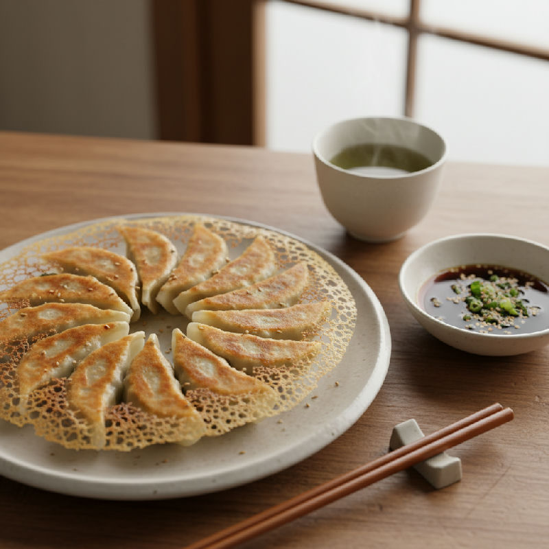 Pan-fried Gyoza