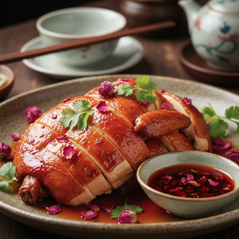 Rose Wine Soy Sauce Chicken
