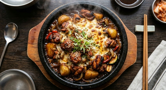 Korean Dakgalbi Quick Stir-fry
