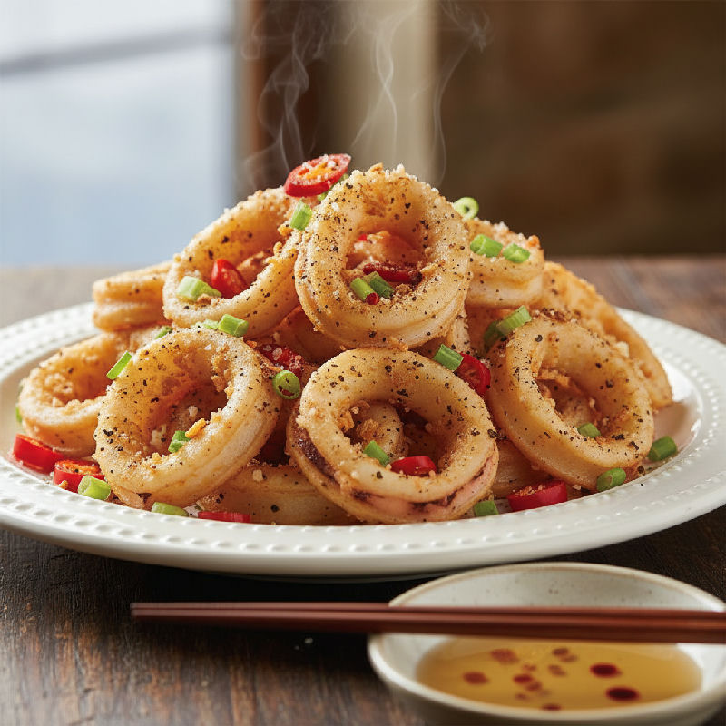 Deep-fried Squid with Spicy Salt