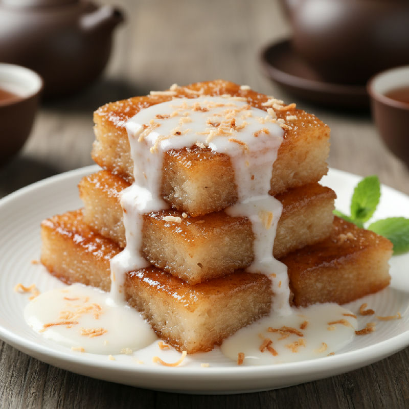 Coconut Milk Nian Gao