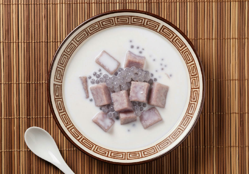 Taro Sago with Coconut Milk