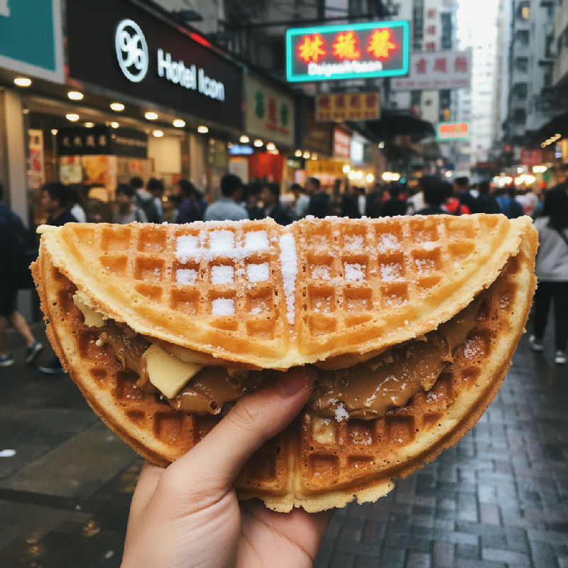 Hong Kong Style Waffles
