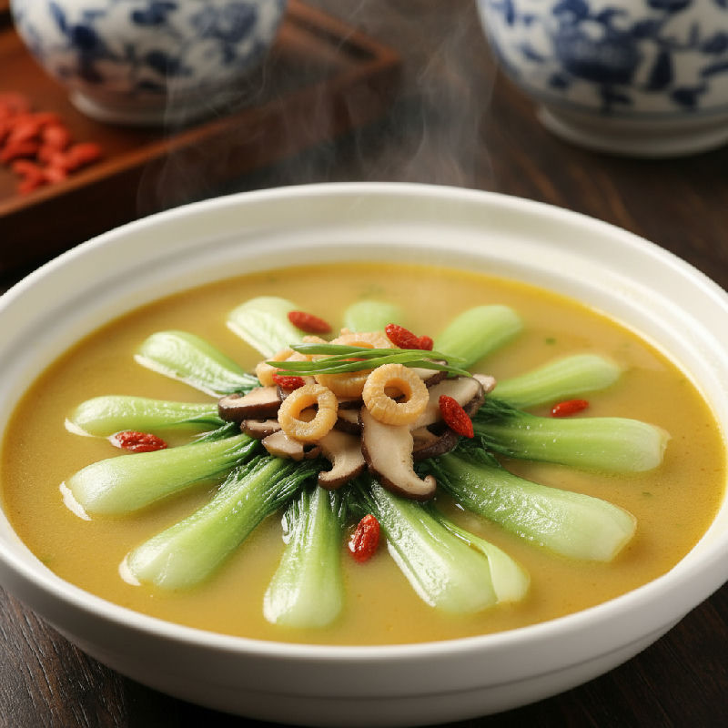 Baby Cabbage in Superior Broth