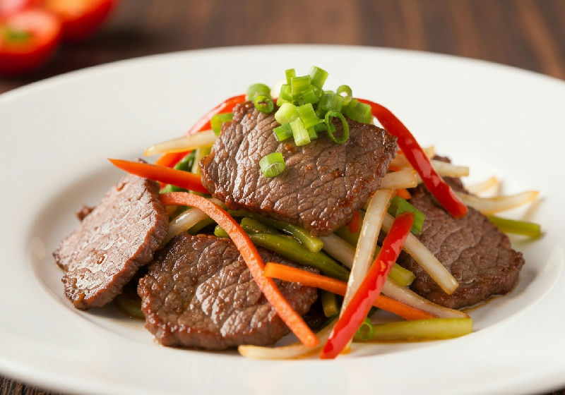 Stir-fried Beef with Pickled Vegetables