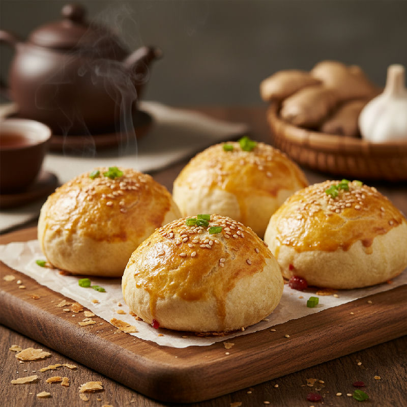 Baked BBQ Pork Pastries