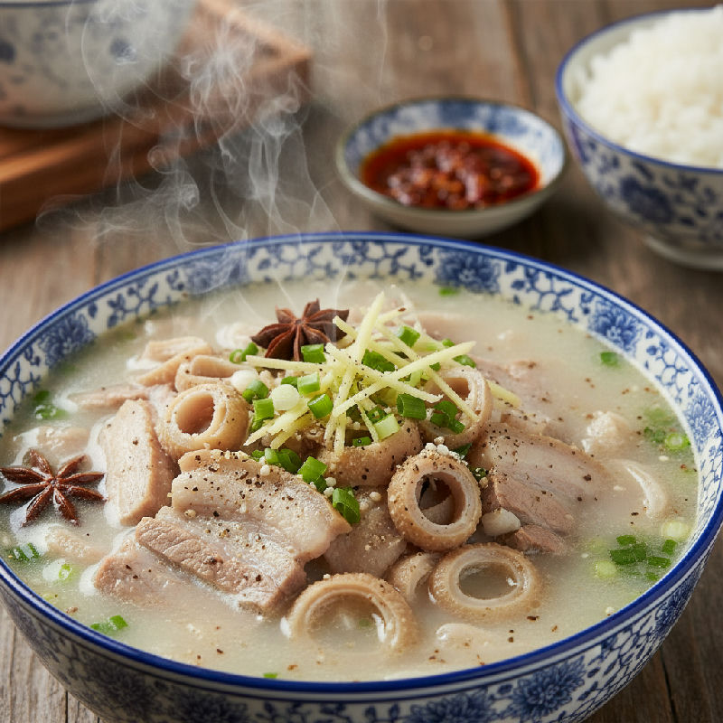 White Pepper Pork Tripe Soup