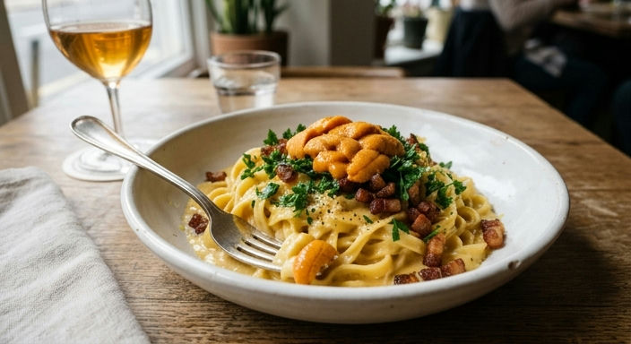 Sea Urchin Pasta