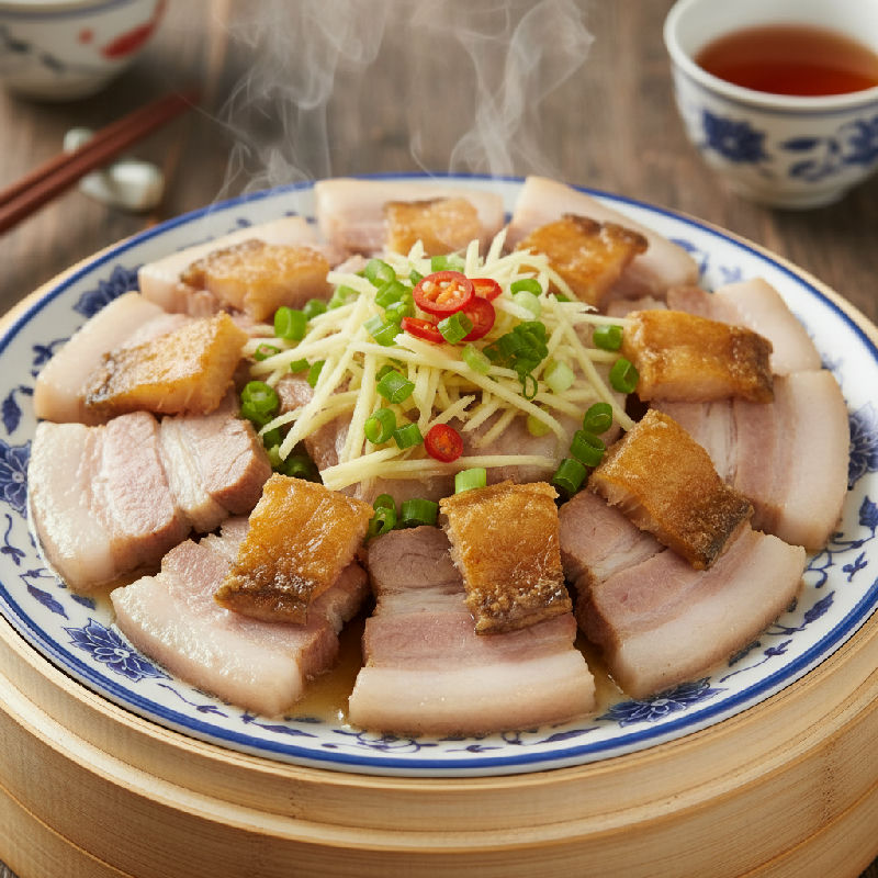 Steamed Pork Belly with Salted Fish