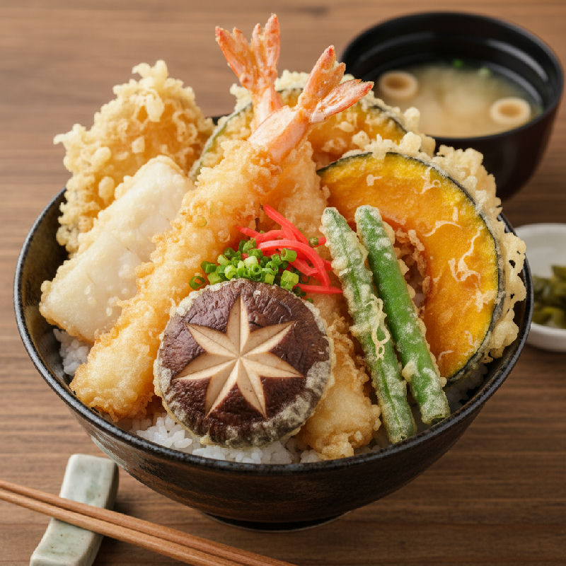 Tendon (Tempura Donburi)