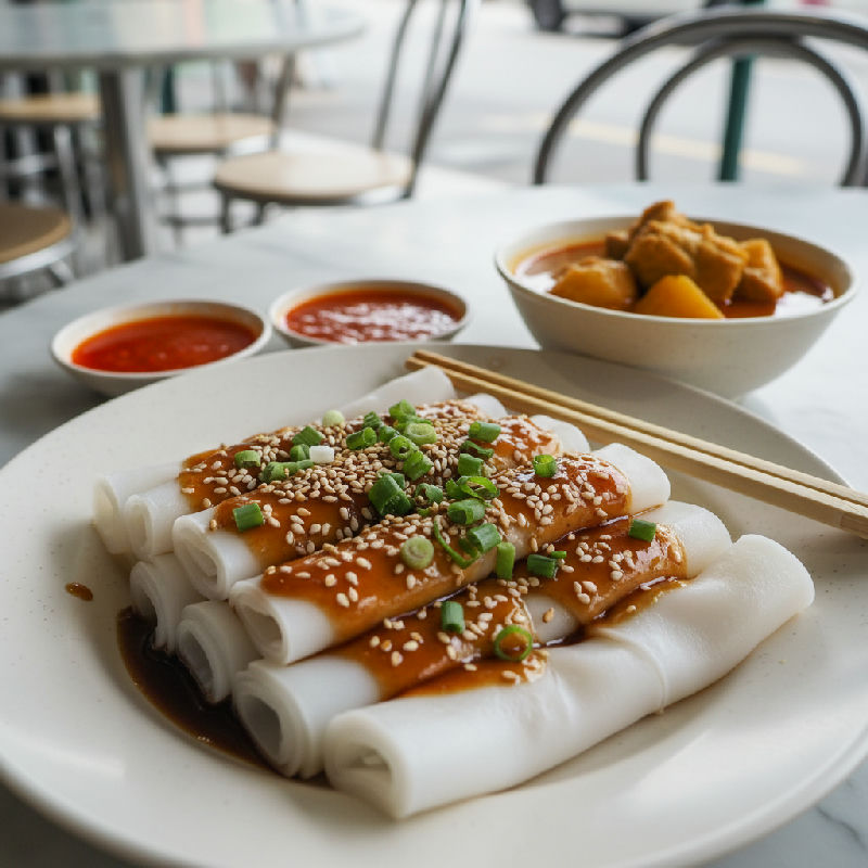 Chee Cheong Fun (Malaysian Style)