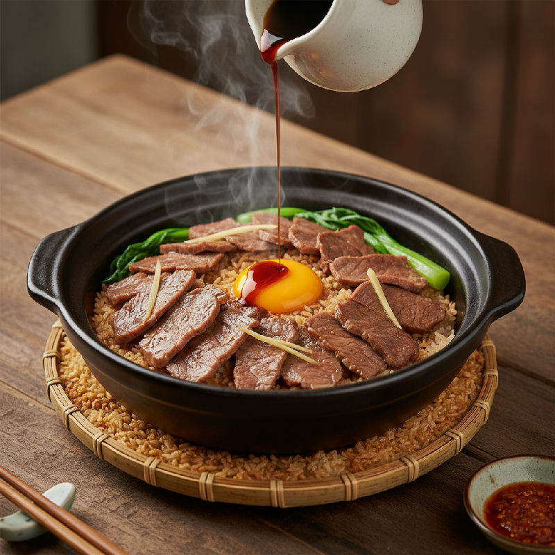 Beef Claypot Rice