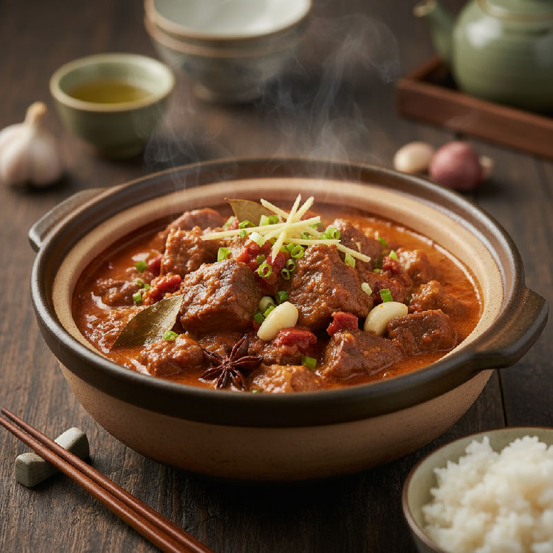 Braised Beef Flank with Fermented Bean Curd