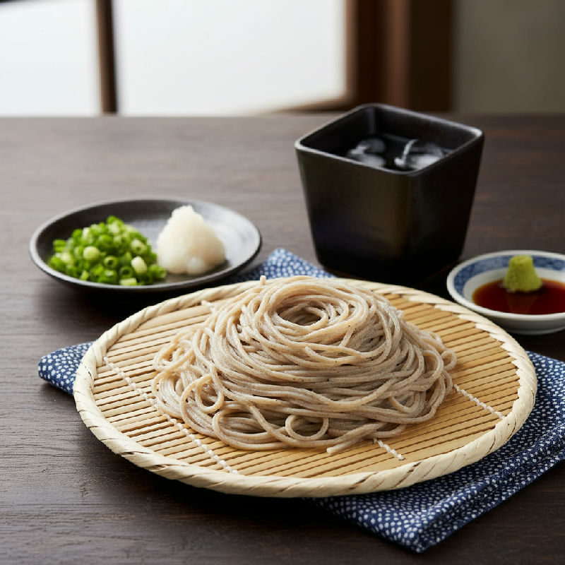 Zaru Soba (Cold Soba Noodles)