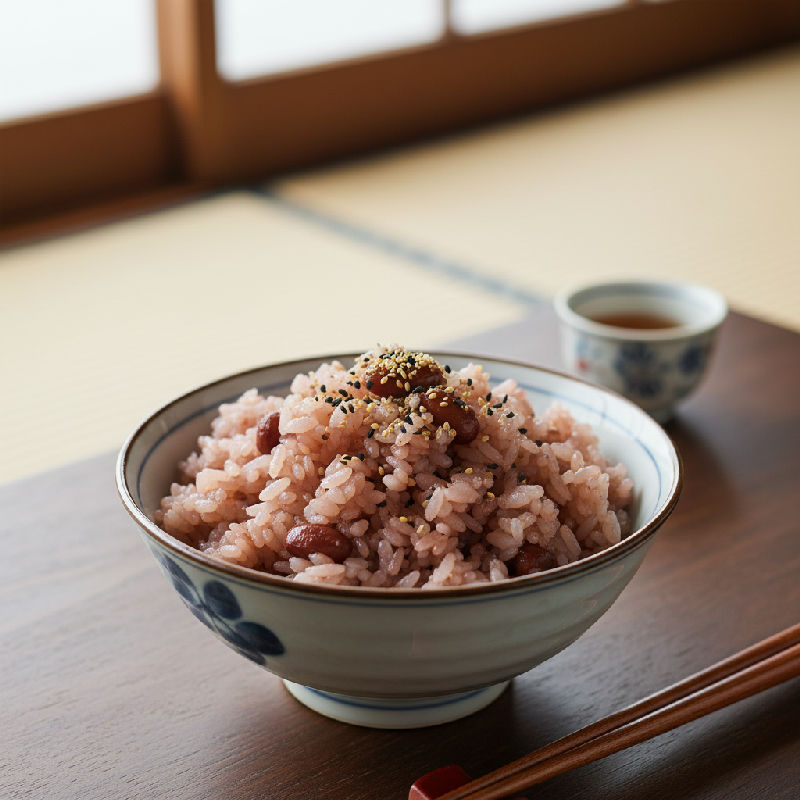 Sekihan (Red Bean Rice)
