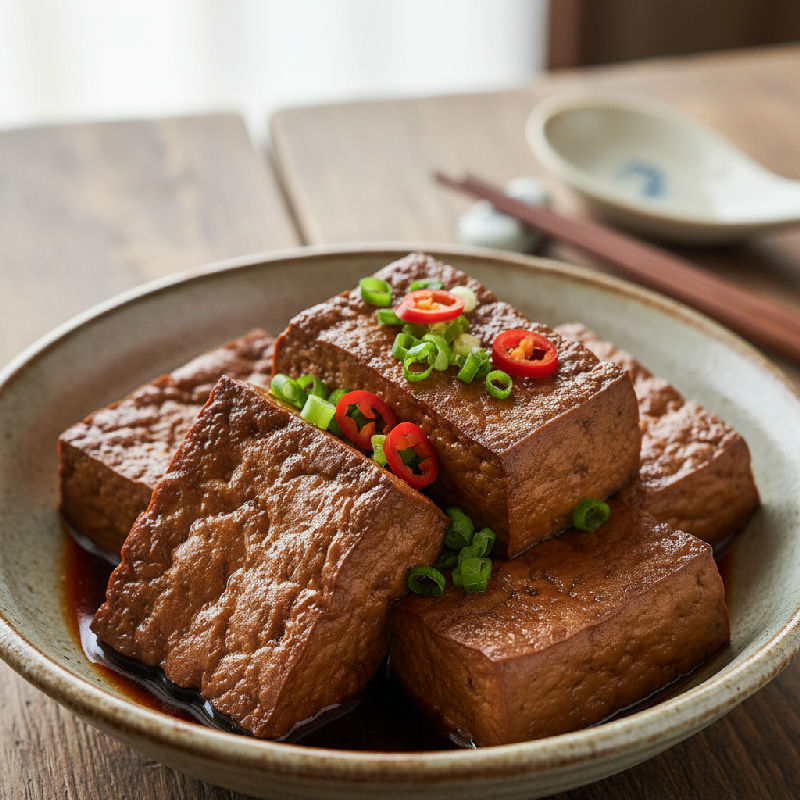 Braised Tofu in Master Stock