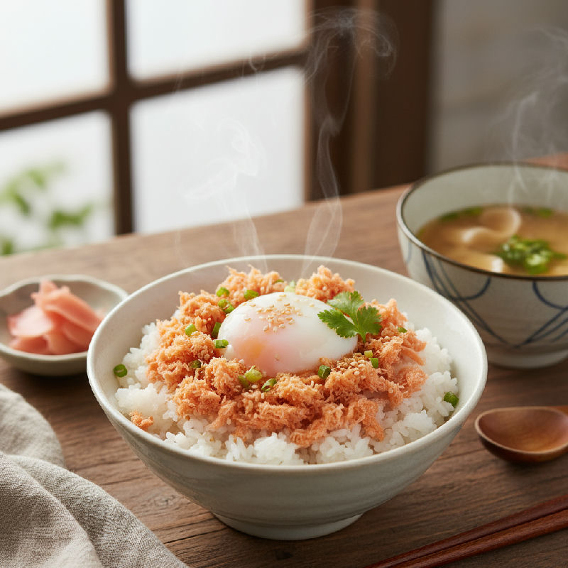 Salmon Flakes Rice