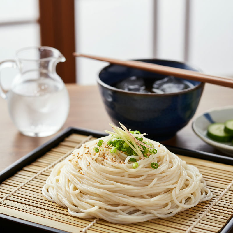 Hiyashi Somen (Cold Somen Noodles)