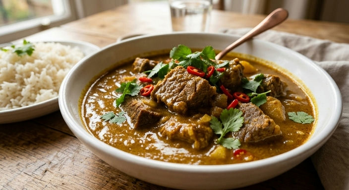 South Asian Curry Beef Brisket