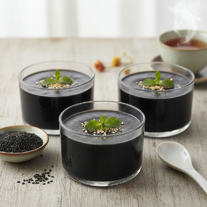 Black Sesame Pudding