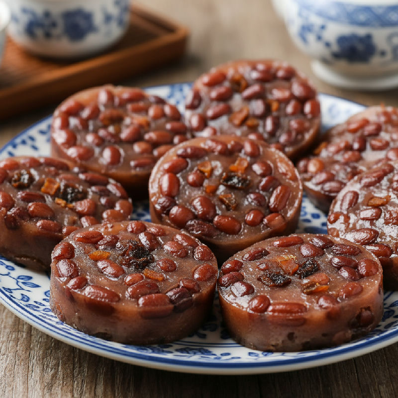 Red Bean and Tangerine Peel Pudding