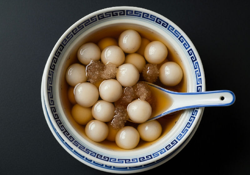 Glutinous Rice Balls in Fermented Glutinous Rice Wine Soup