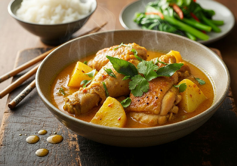 Hong Kong Style Curry Chicken with Potatoes