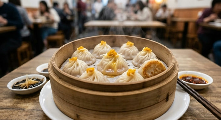 Shanghai Hairy Crab Xiaolongbao