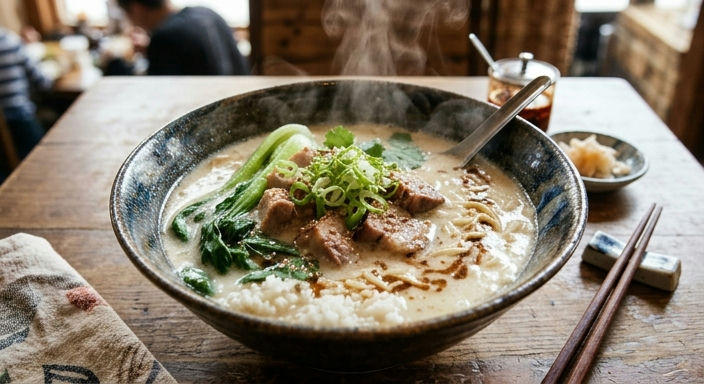 Pork Bone Soup Rice