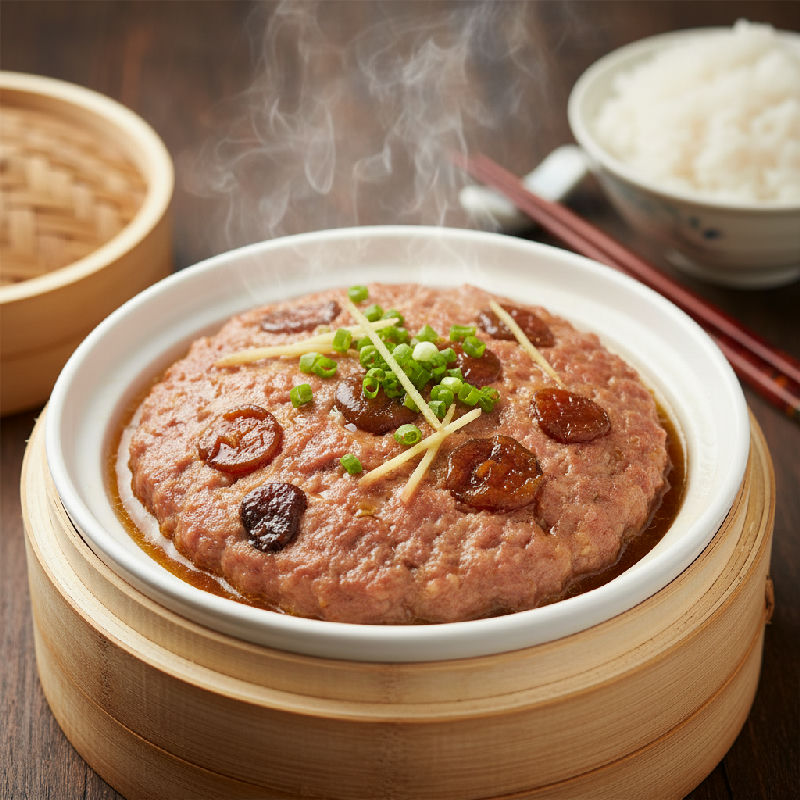Steamed Minced Pork with Salted Plums