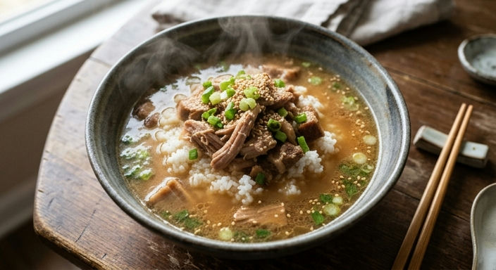 Busan Pork Soup over Rice