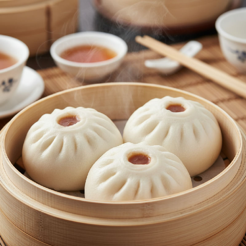 Lotus Seed Paste Buns
