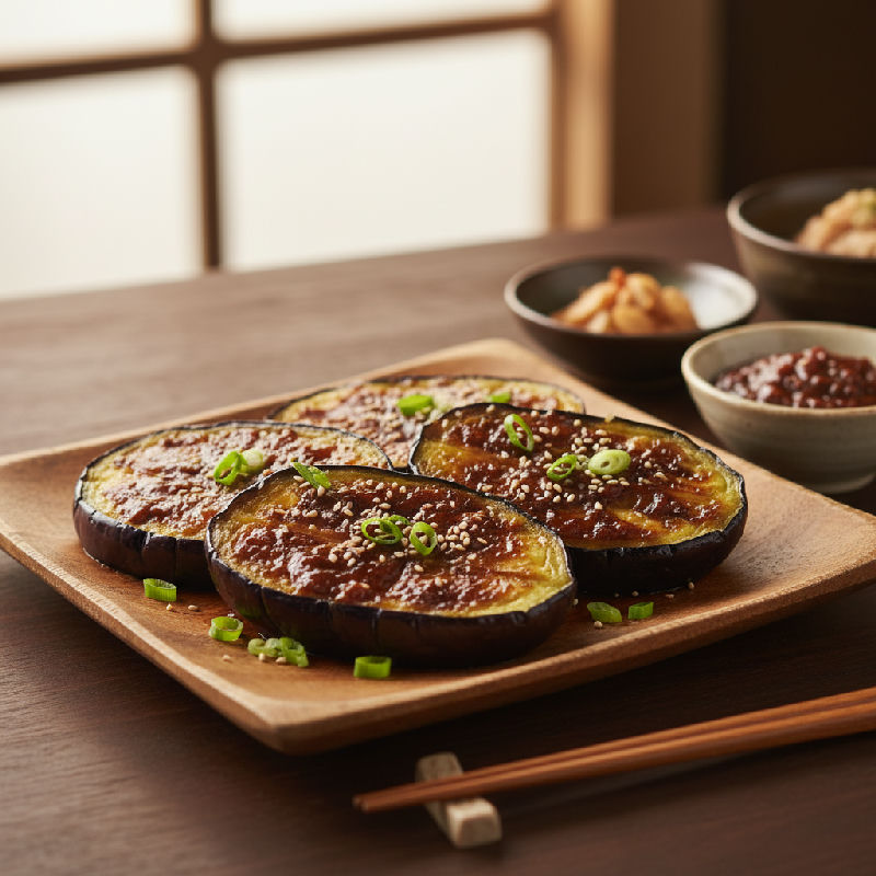 Miso Glazed Eggplant (Nasu Dengaku)