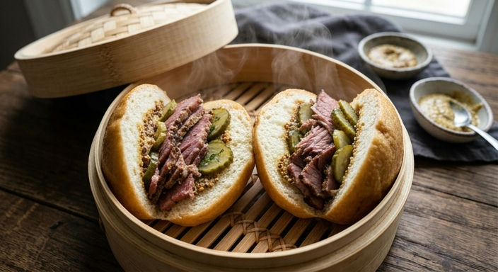 Pastrami Bao