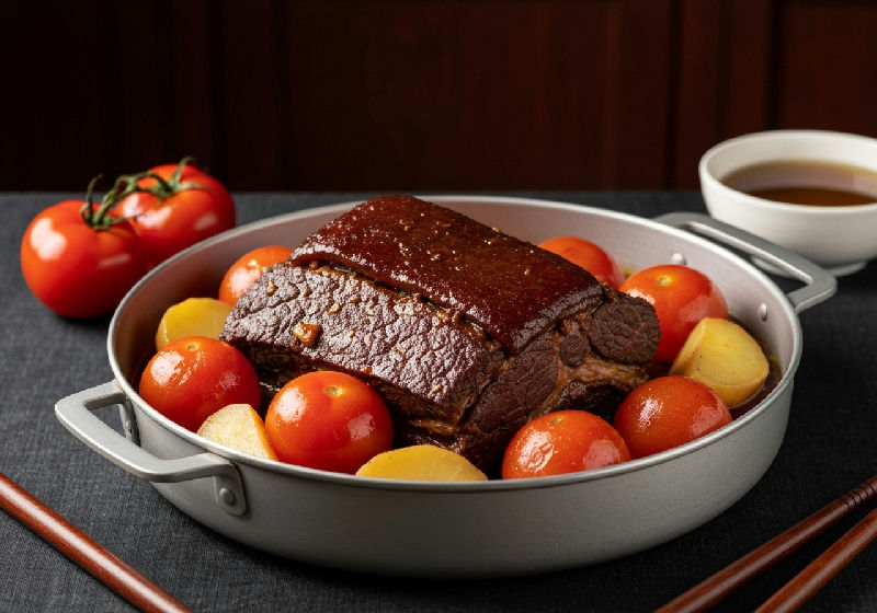 Braised Beef Brisket with Tomatoes and Potatoes