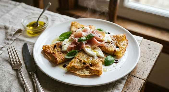 Italian Fried Thin Pancake
