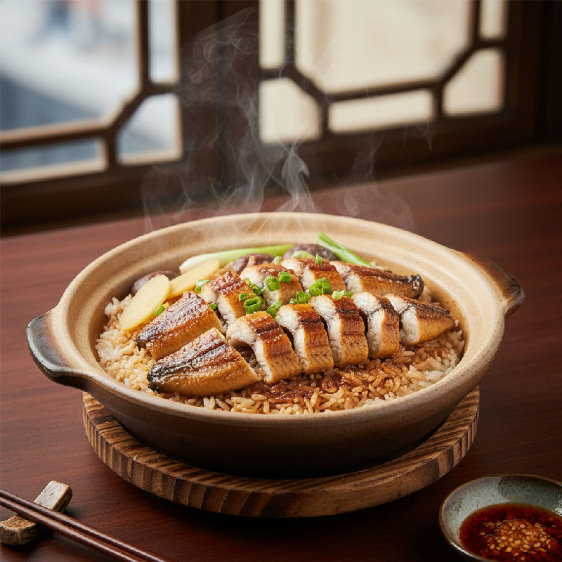 White Eel Claypot Rice