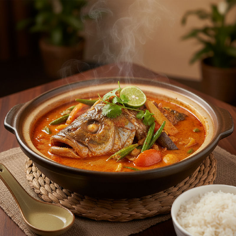 Curry Fish Head