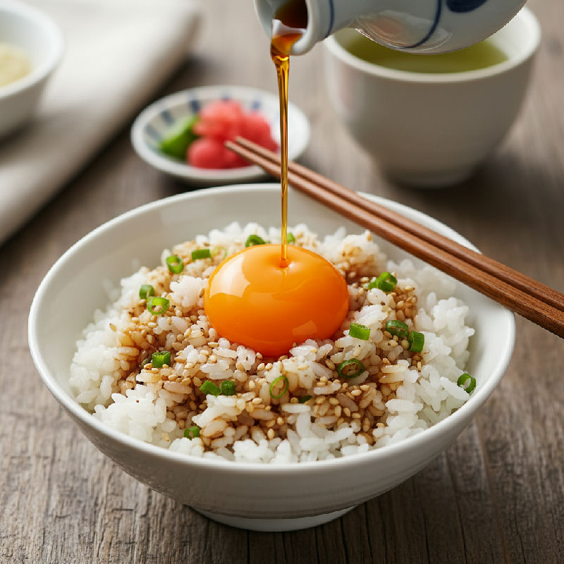 Tamago Kake Gohan (Egg on Rice)