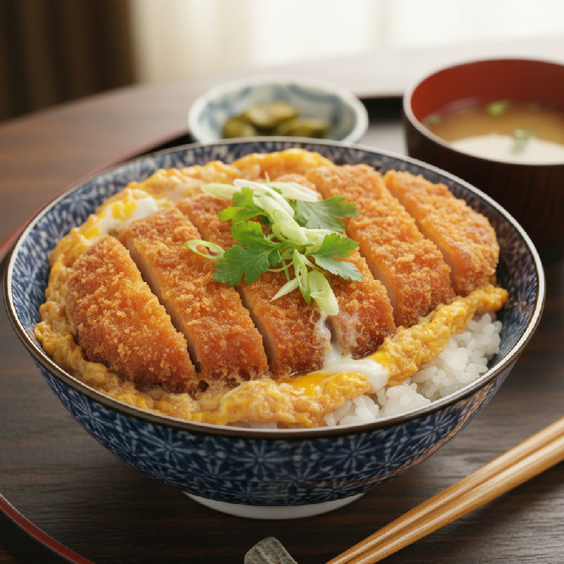 Katsudon (Pork Cutlet Rice Bowl)