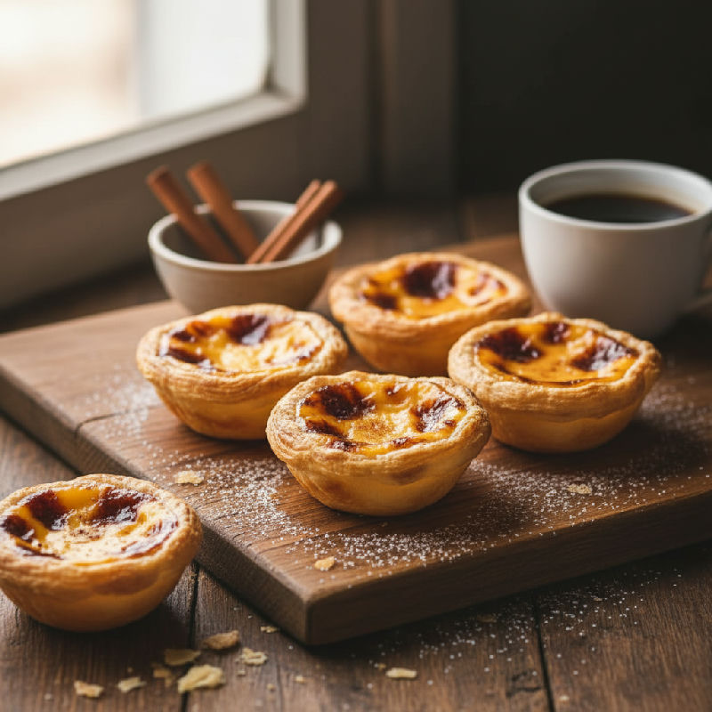 Macau Style Egg Tarts