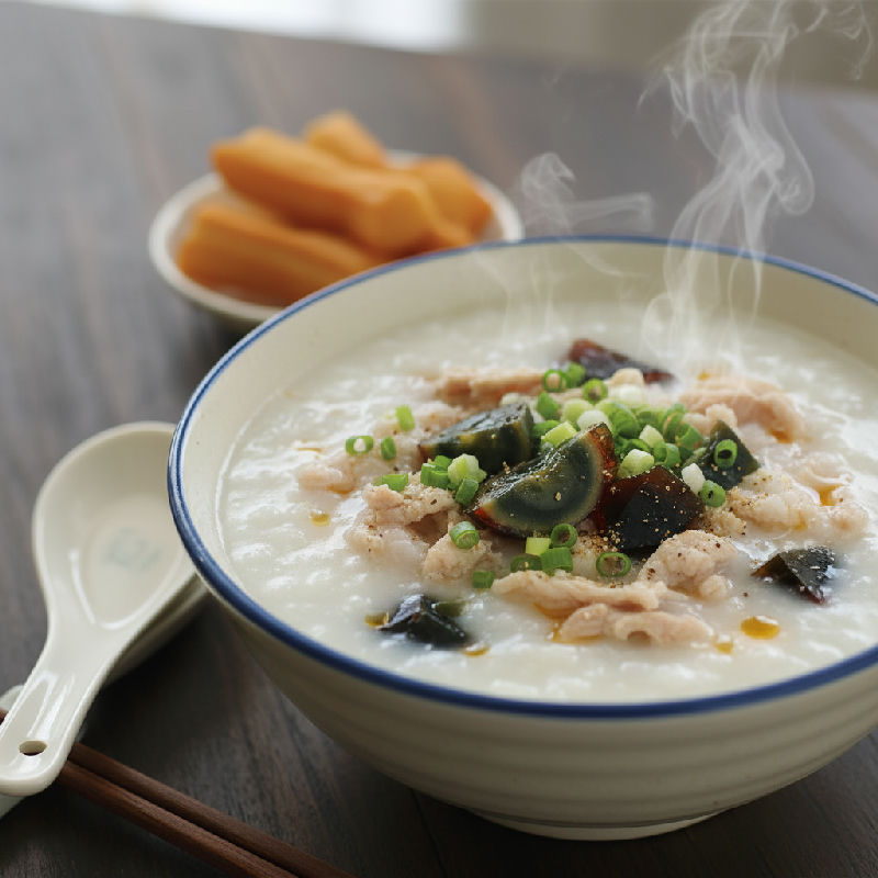 Century Egg and Lean Pork Congee