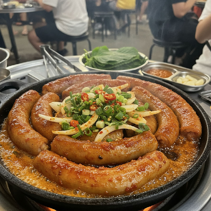 Korean Grilled Beef Large Intestine (Daechang)