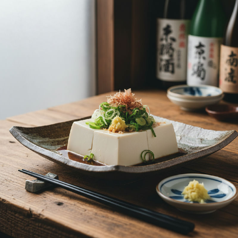 Hiyayakko (Chilled Tofu)