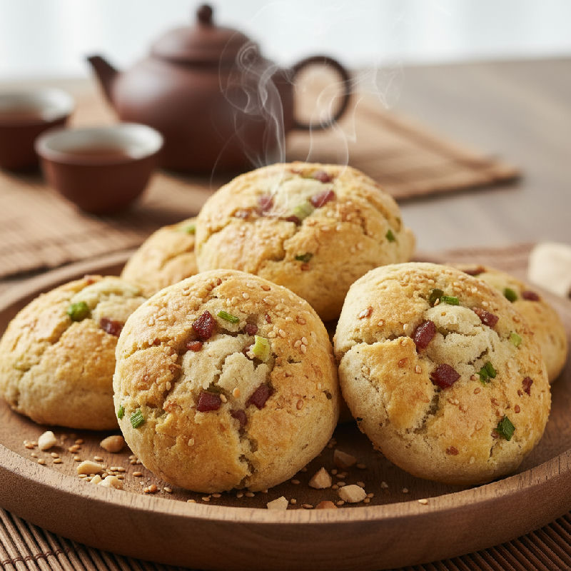 Gai Jai Beng (Cantonese Chicken Biscuits)