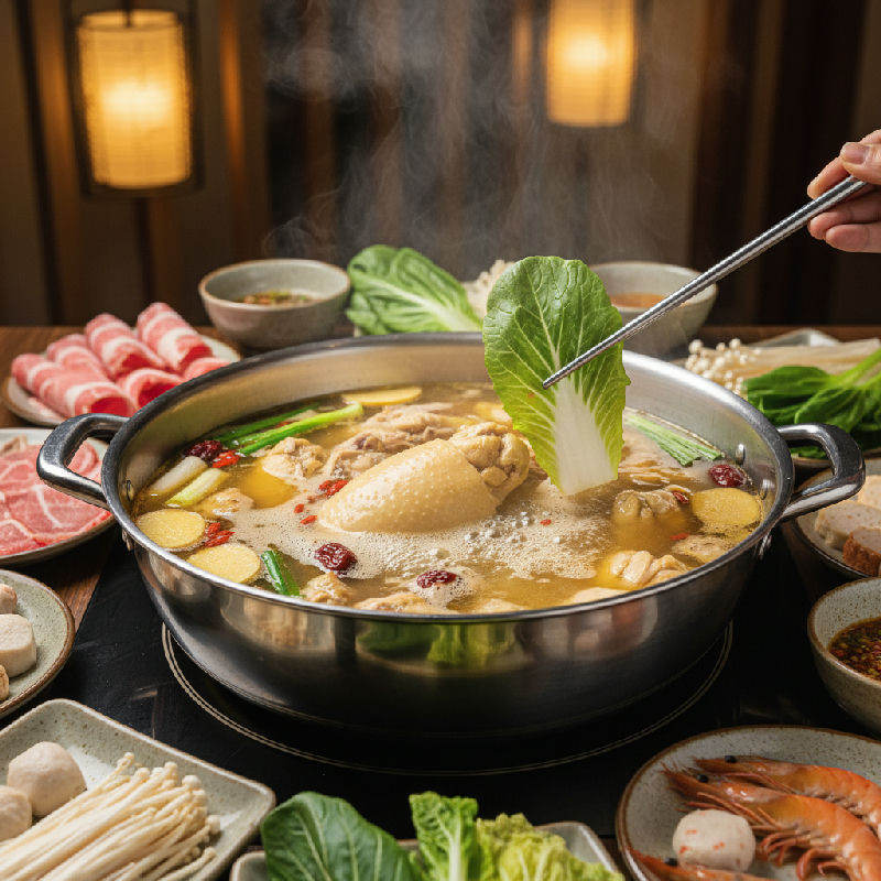 Clear Chicken Hotpot Broth Base