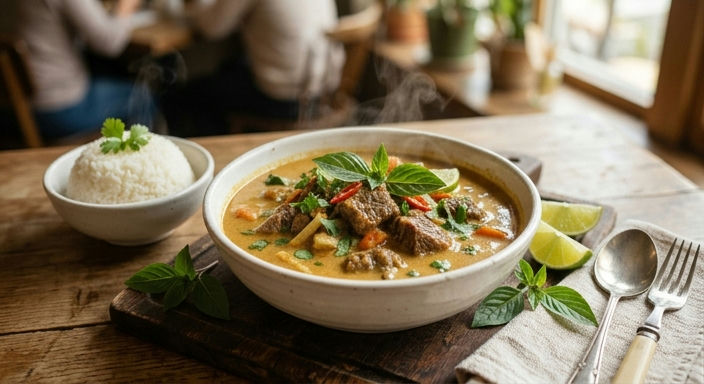 Vietnamese Coconut Milk Beef Brisket Curry
