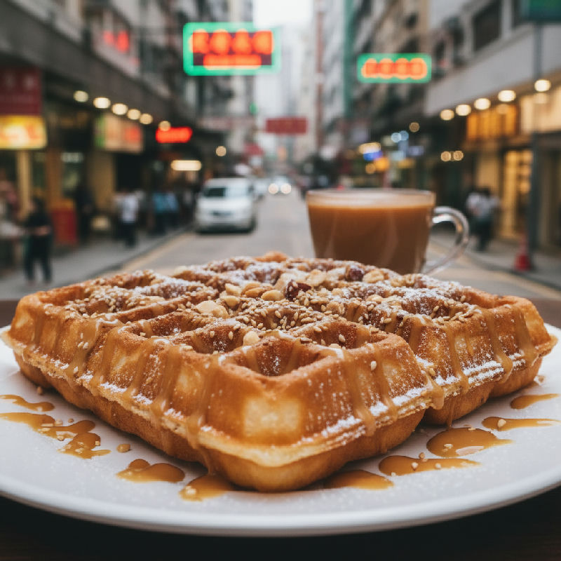 Hong Kong Style Waffles